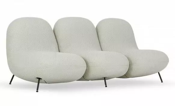 Диван Loveseat белого цвета